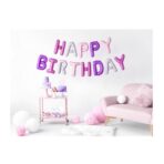 Set baloane folie Embo, Happy Birthday, 40 cm, multicolor - imagine 2