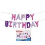 Set baloane folie Embo, Happy Birthday, 40 cm, multicolor - imagine 4