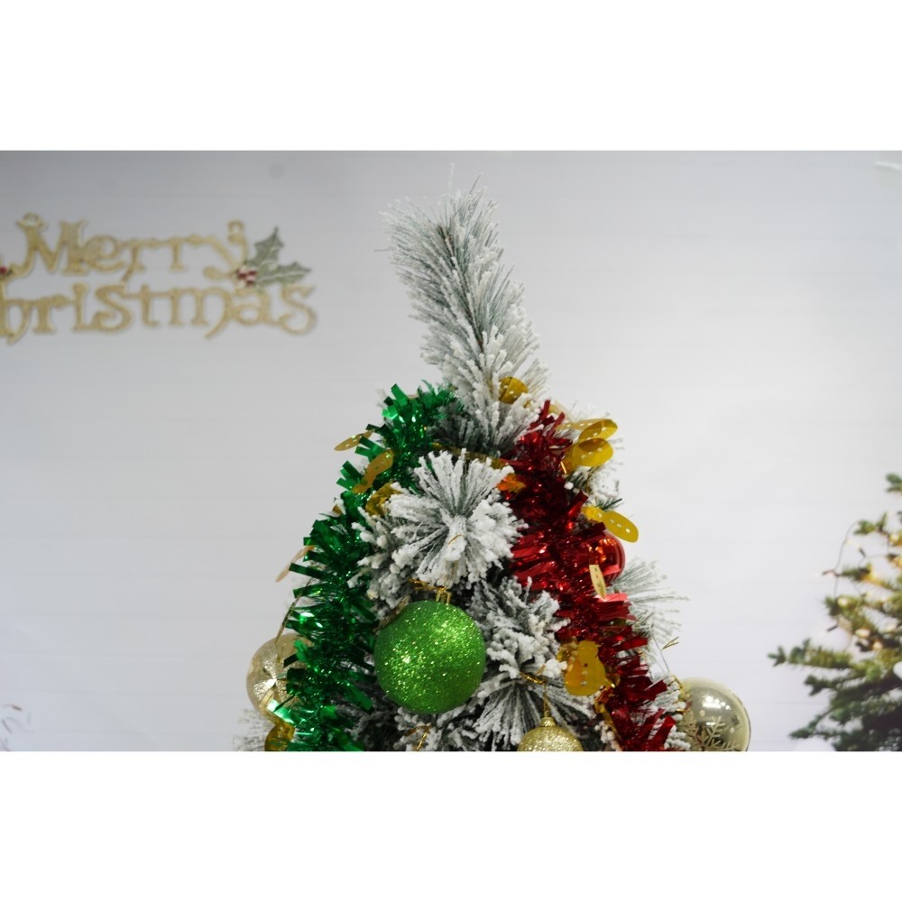 set-brad-artificial-de-craciun-si-elemente-decorative-nins-decorat-cu-conuri-pin-pentru-interior-ext-61f1c7c63aae0 Set brad artificial de Craciun si elemente decorative, nins, decorat cu conuri pin, pentru interior/exterior, inaltime 210 cm, diametru 131 cm, 630 ramuri, Embo, alb/verde, suport metalic inclus - imagine 3