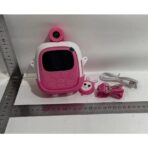 Set Camera Instantanee pentru Copii, Embo, Ecran HD 2.4'', 24MP, 720P Video, 1200 mAh, cu Functie de Printare Alb-Negru, cablu USB-C, Bluetooth, Compatibil iOS/Android, Imprimare APP, Model Iepure Emoji, Roz - imagine 3