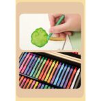 Set 180 Piese pentru Desen si Pictura, Embo, Tip Servieta din Lemn, Model Natur, 46 x 30.9 x 4.1 cm, Multicolor - imagine 6