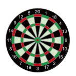 Set Joc Darts Embo, 4 Sageti Incluse, Magnetic, Dimensiuni 28.6 x 28.6 cm, Design clasic, model 2, Multicolor
