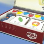 Set Jucarie Educativa, Embo, Proiector Tip Lanterna Pentru Copii, 6 Teme, 48 de Imagini, Cutie Depozitare, +3 ani, Albastru - imagine 9