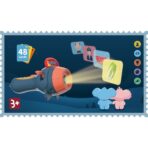 Set Jucarie Educativa, Embo, Proiector Tip Lanterna Pentru Copii, 6 Teme, 48 de Imagini, Cutie Depozitare, +3 ani, Albastru - imagine 5