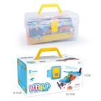 Set pentru construit masini, Embo, Educativ si creativ, DIY, 132 piese - imagine 5