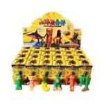 Set 24 Brelocuri Brainrot, Embo, mixate, in cutie BlindBox si Display de prezentare, Pandantive Aprox 5-7 cm
