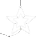 Stea luminoasa cu 5 colturi, Embo, 60 Led