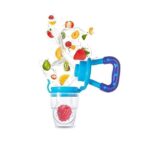 Suzeta pentru diversificarea alimentatiei/dentitie Embo, potrivit pentru fructe si piure proaspat, Albastru, fara BPA - imagine 6