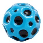 Minge Saltareata Hiperelastica, Embo, Space Moon Ball foarte Elastica, Antistress pentru Copii, Diametru 66 mm, Albastru