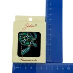Martisor Brosa Medie, Jolie, Multicolora, Dimensiune Brosa 5 cm, Material Metal, Model Broasca Testoasa - imagine 4