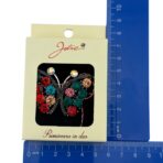 Martisor Brosa Medie, Jolie, Multicolora, Dimensiune Brosa 5 cm, Material Metal, Model Fluturas - imagine 4