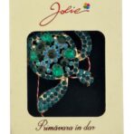Martisor Brosa Medie, Jolie, Multicolora, Dimensiune Brosa 5 cm, Material Metal, Model Broasca Testoasa - imagine 2