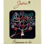 Martisor Brosa Medie, Jolie, Multicolora, Dimensiune Brosa 5 cm, Material Metal, Model Copacul Vietii - imagine 2