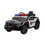 Embo Mașină de poliție electrică Dodge neagră
